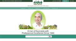 Desktop Screenshot of nidcoherbal.com